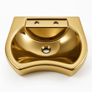 BARBER UNIT BSD 118 gold barbershop sink