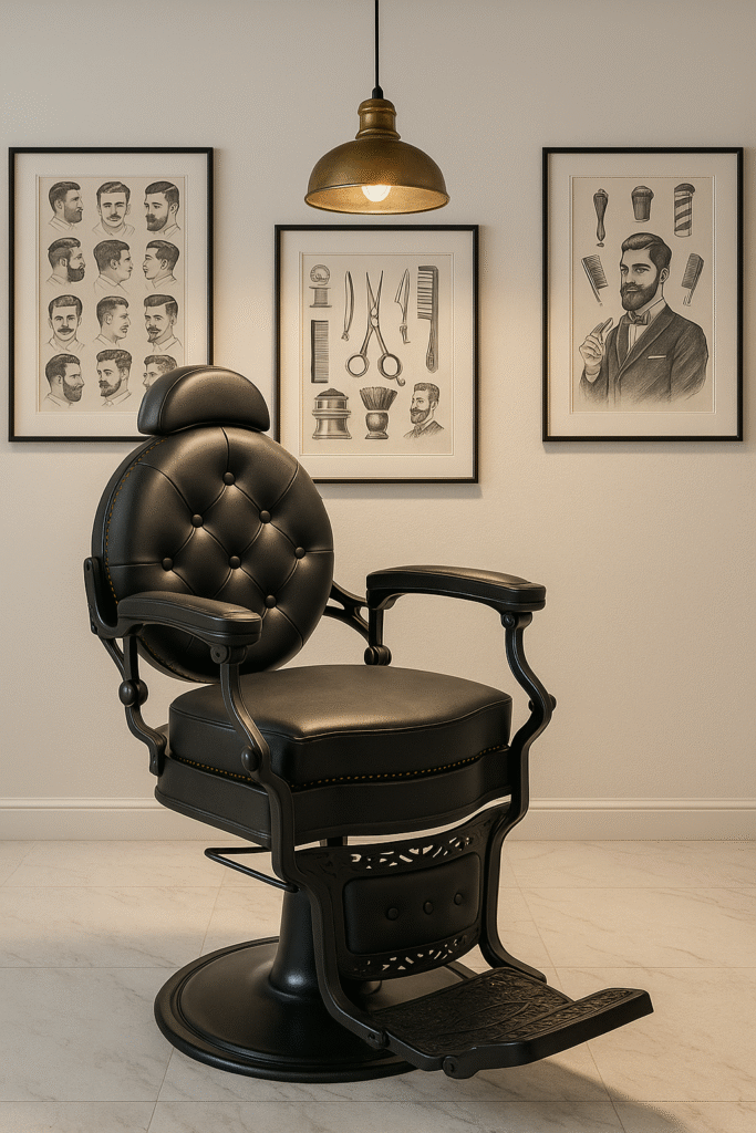 barber chair barbershops design bsd 002