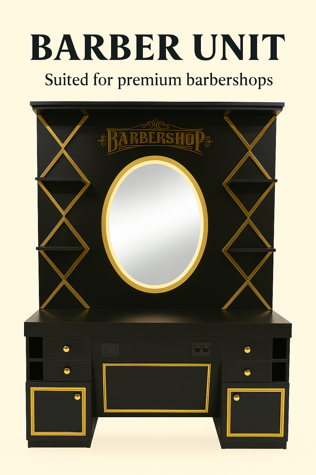barber unit barbershop design barbershopsdesign 13