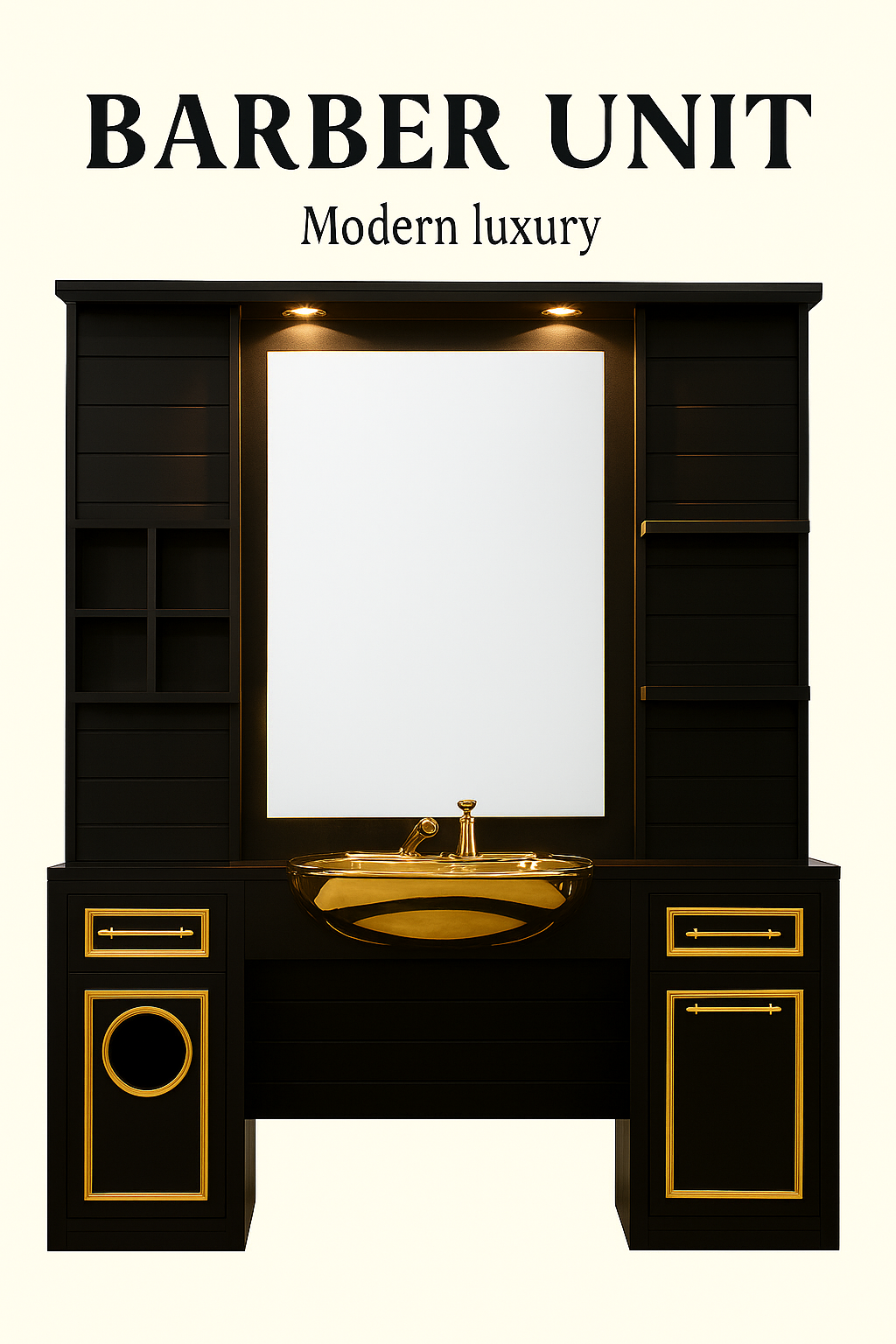 barber unit barbershop design barbershopsdesign 28