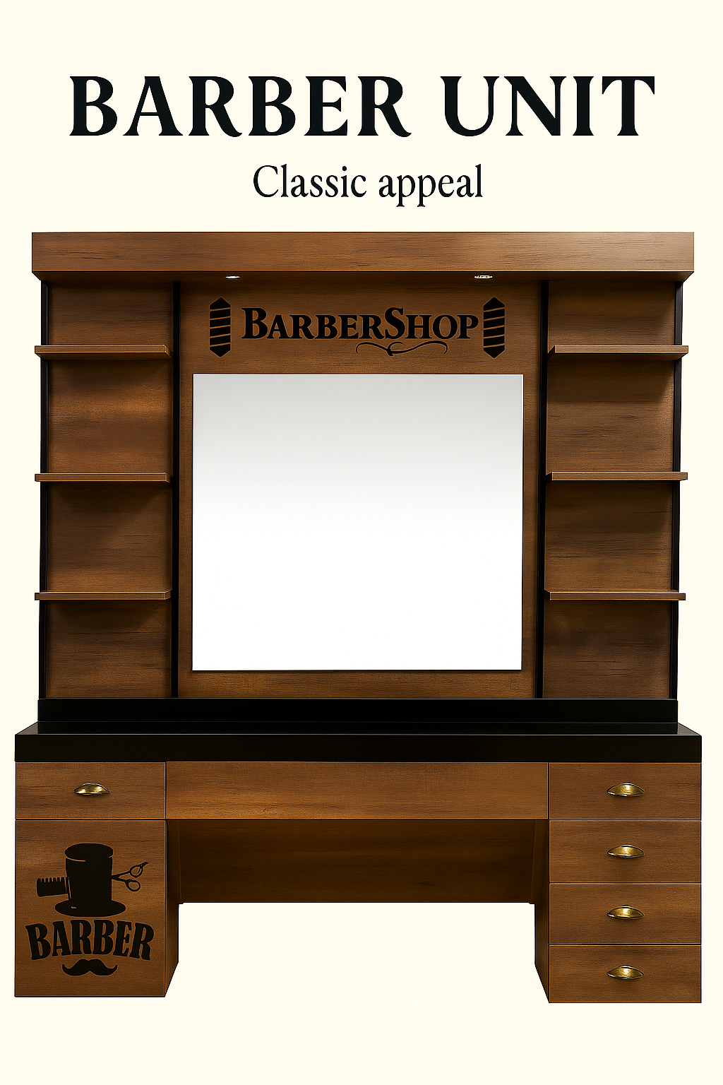 barber unit barbershop design barbershopsdesign 30
