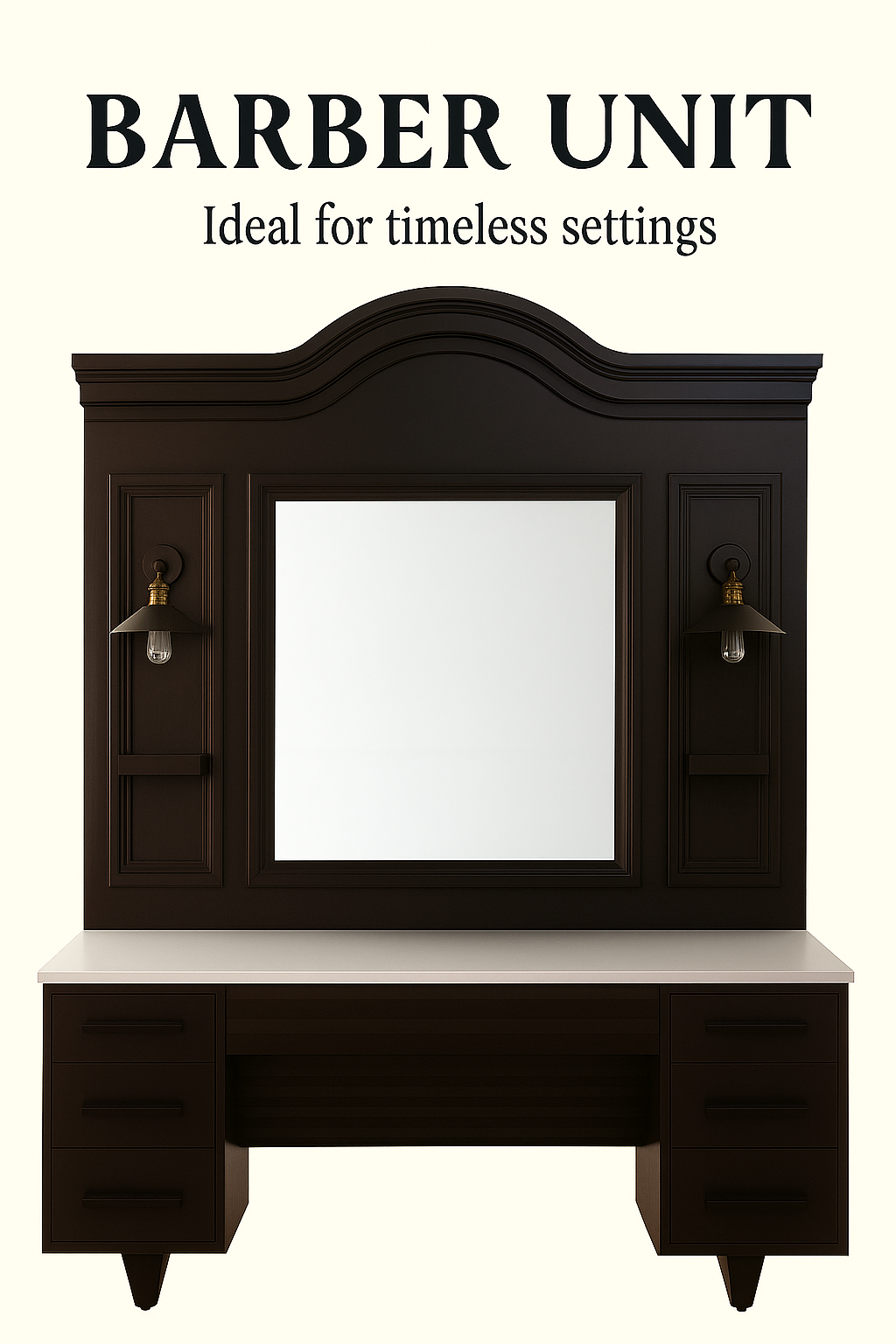 barber unit barbershop design barbershopsdesign 32