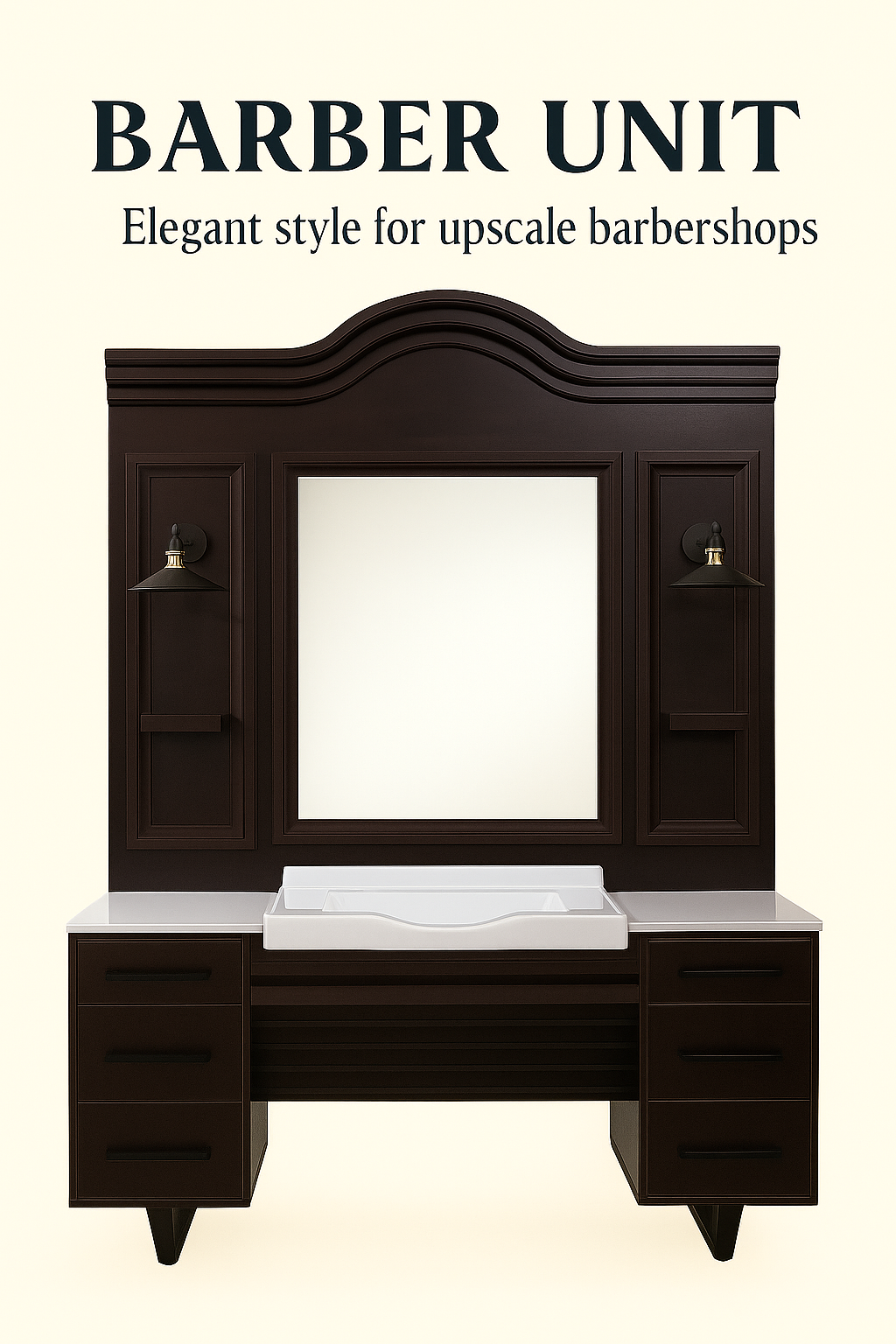 barber unit barbershop design barbershopsdesign 33