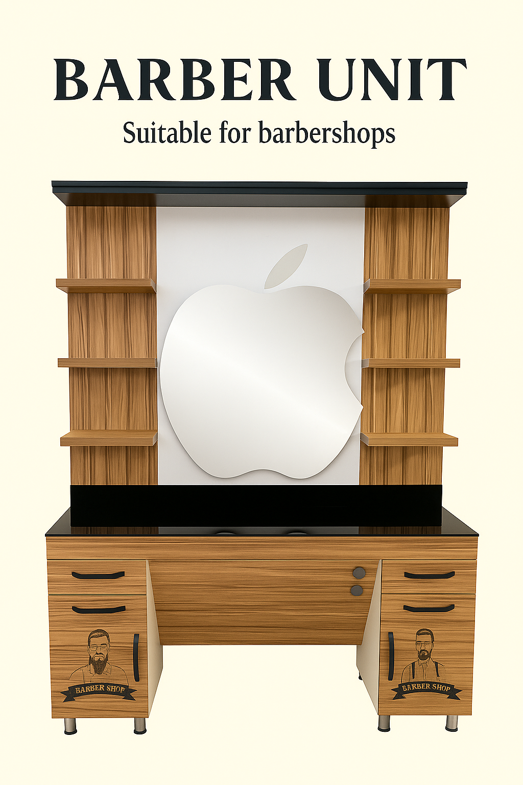 barber unit barbershop design barbershopsdesign 34