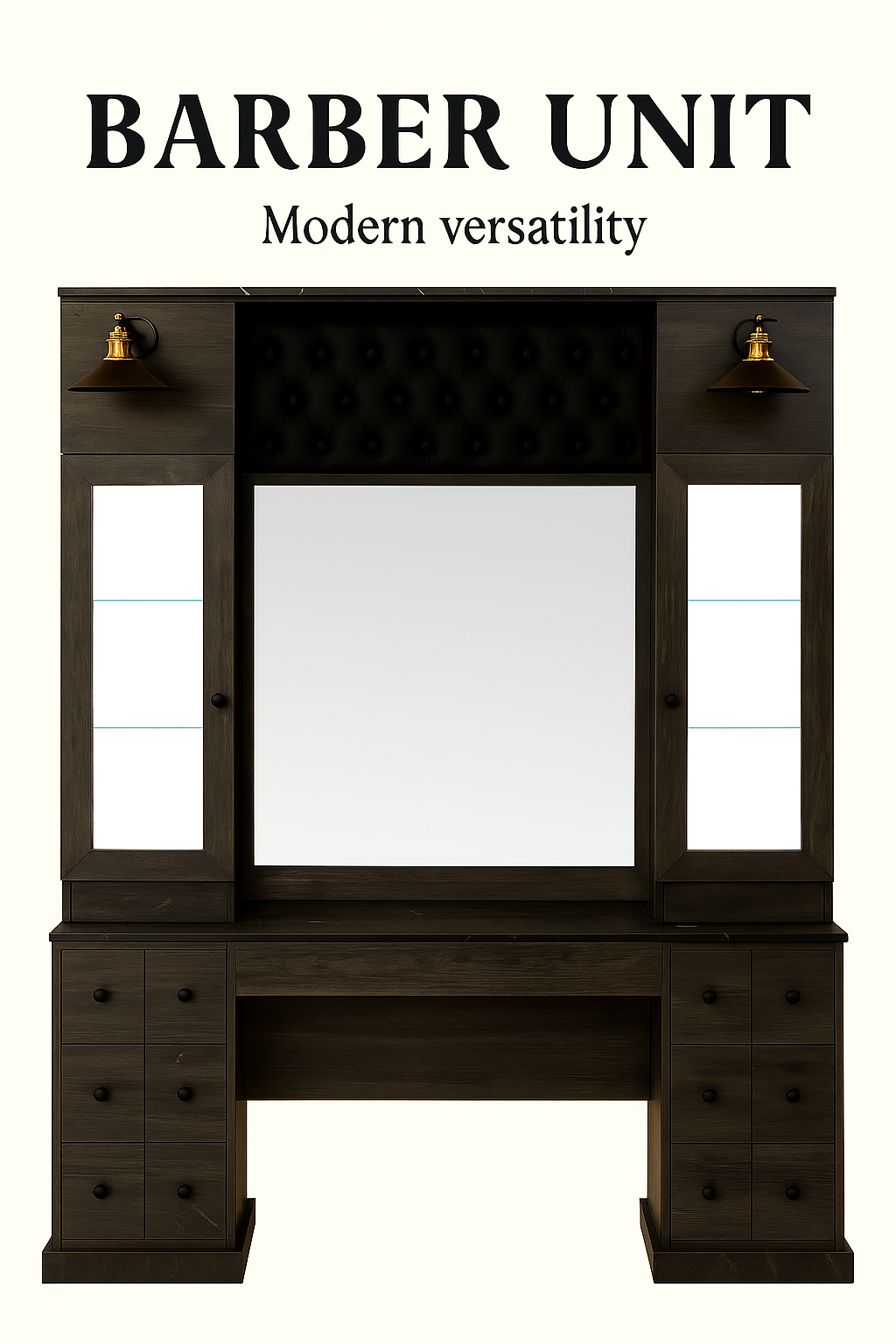 barber unit barbershop design barbershopsdesign 48