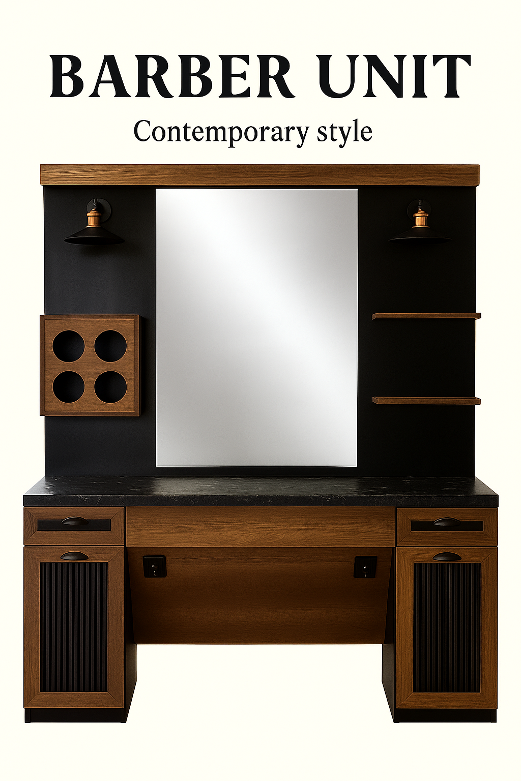 barber unit barbershop design barbershopsdesign 56