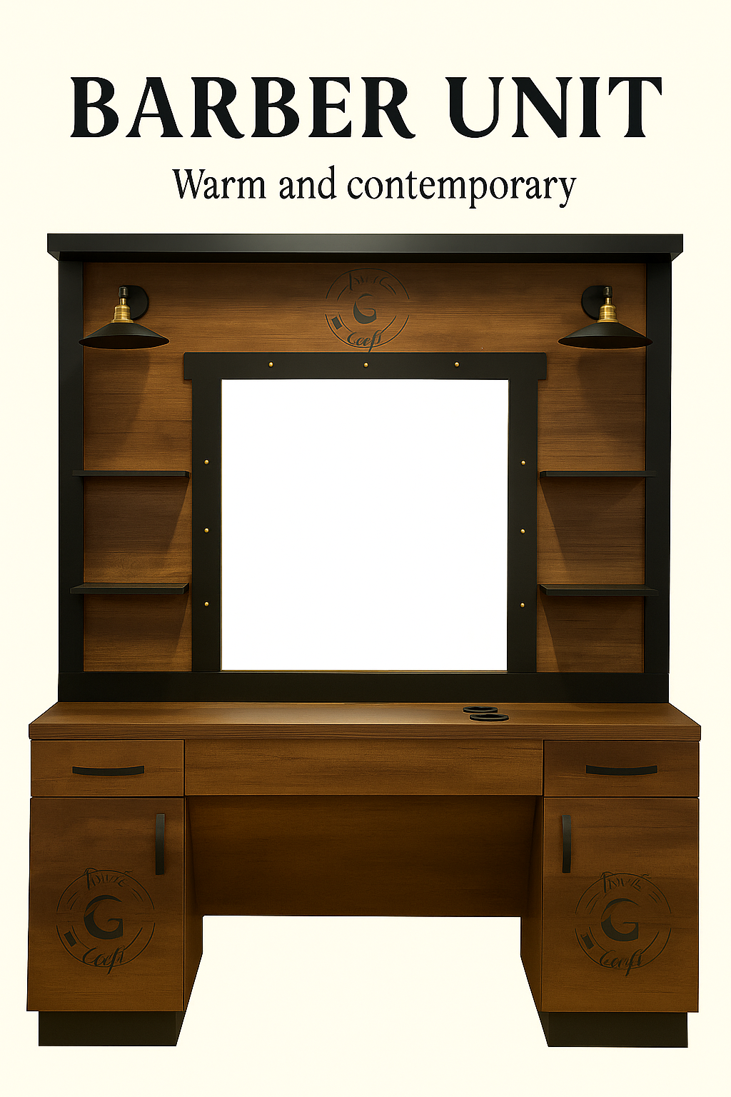 barber unit barbershop design barbershopsdesign 60