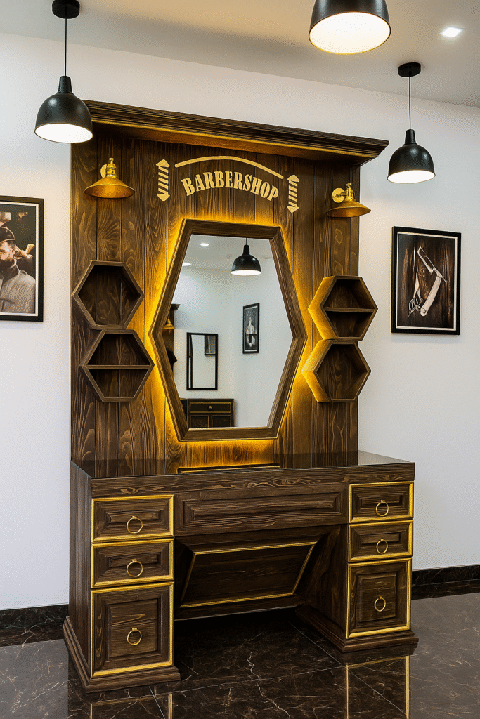 barber unit barbershopsdesign barbershops design 12