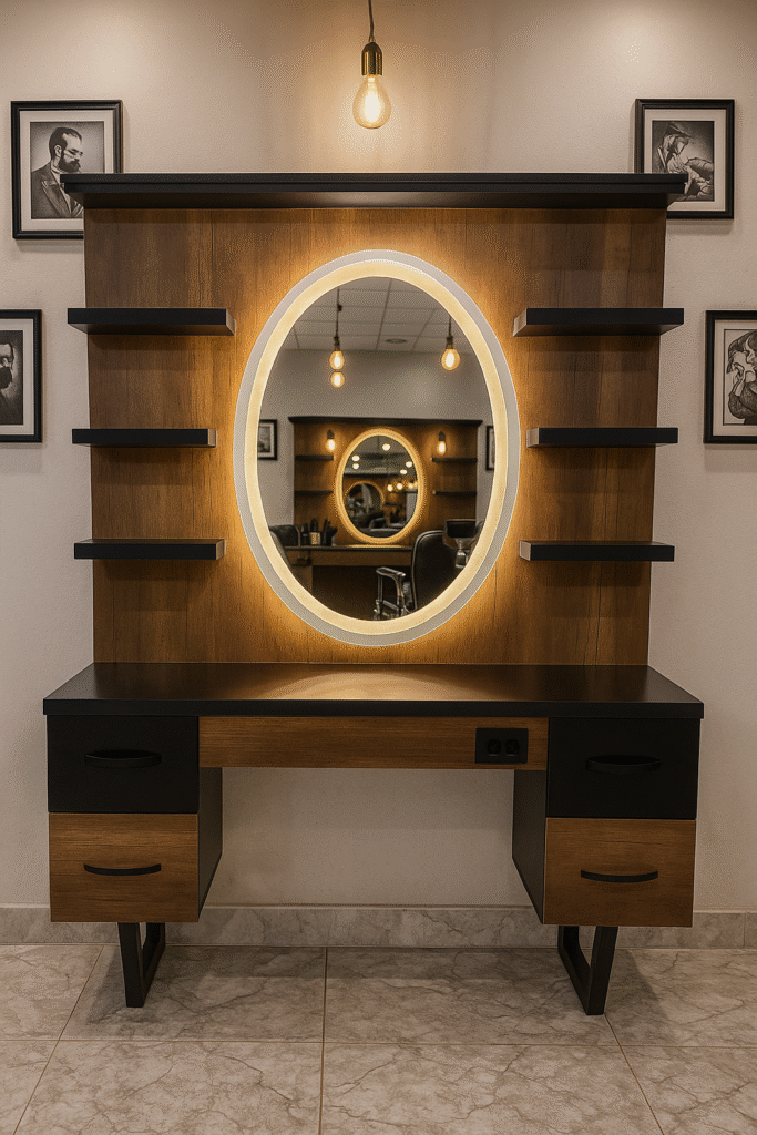 barber unit barbershopsdesign barbershops design 20