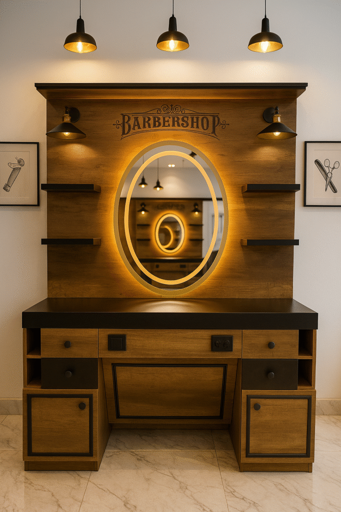 barber unit barbershopsdesign barbershops design 24