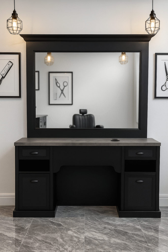 barber unit barbershopsdesign barbershops design 26