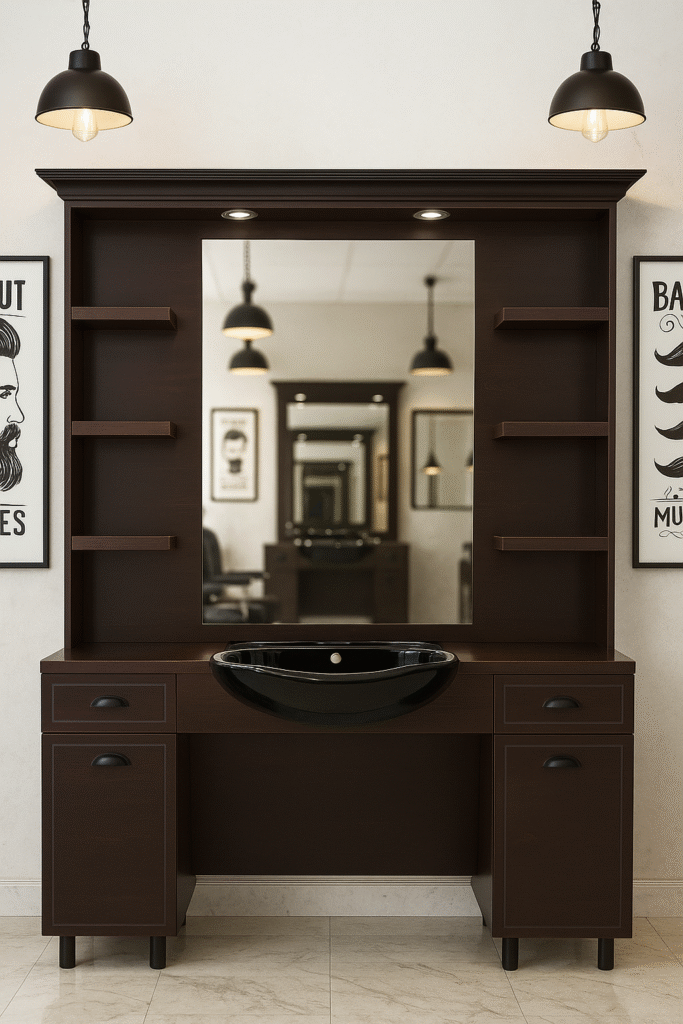 barber unit barbershopsdesign barbershops design 32
