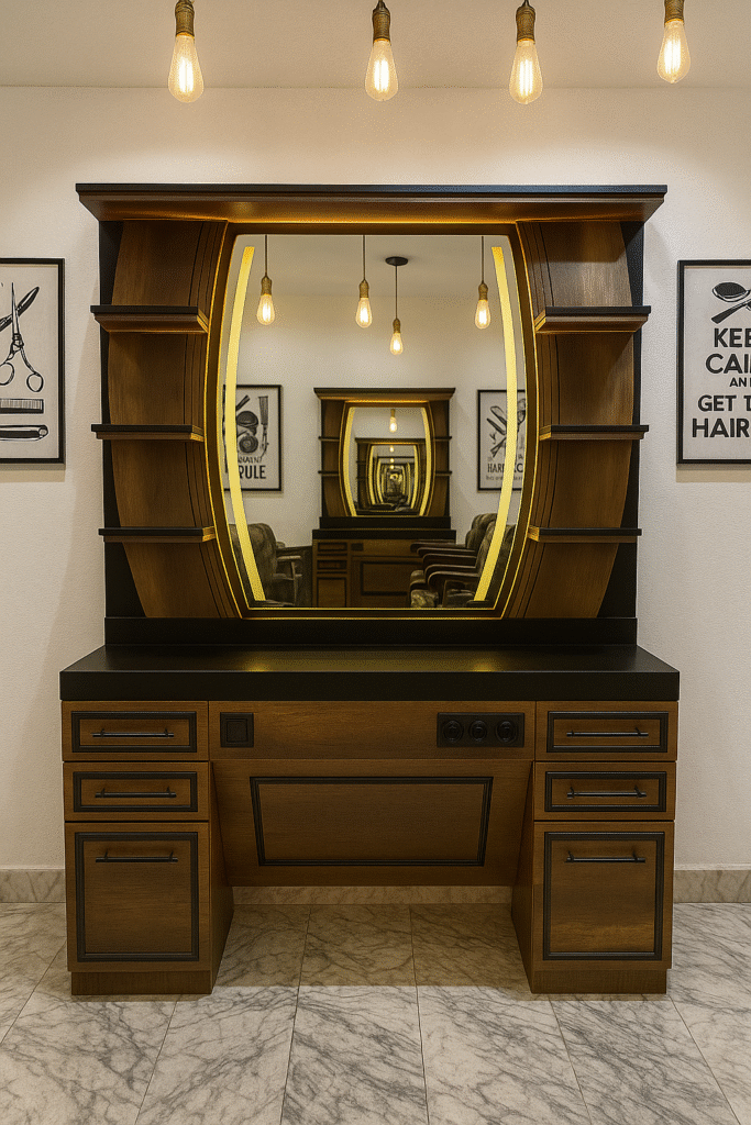 barber unit barbershopsdesign barbershops design 56