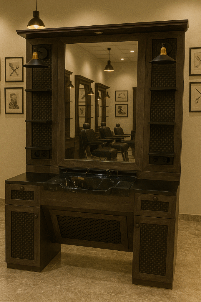 barber unit barbershopsdesign barbershops design 60