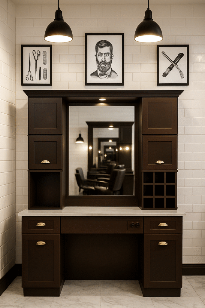 barber unit barbershopsdesign barbershops design 76