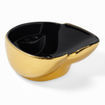 WASING CHAIR BSD 614 black and gold barber washing sink bsd barber shops design