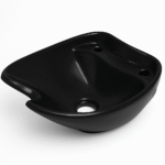 WASING CHAIR BSD 614 black barber washing sink