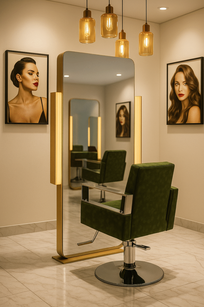 hair styling unit barbershops design 07