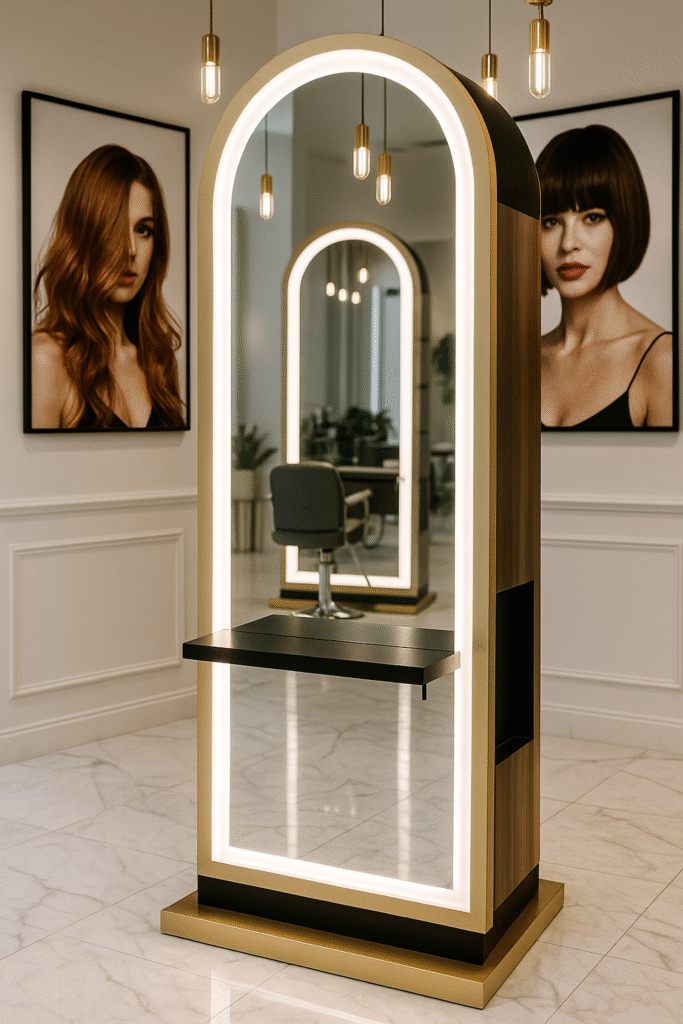 hair styling unit barbershops design 08