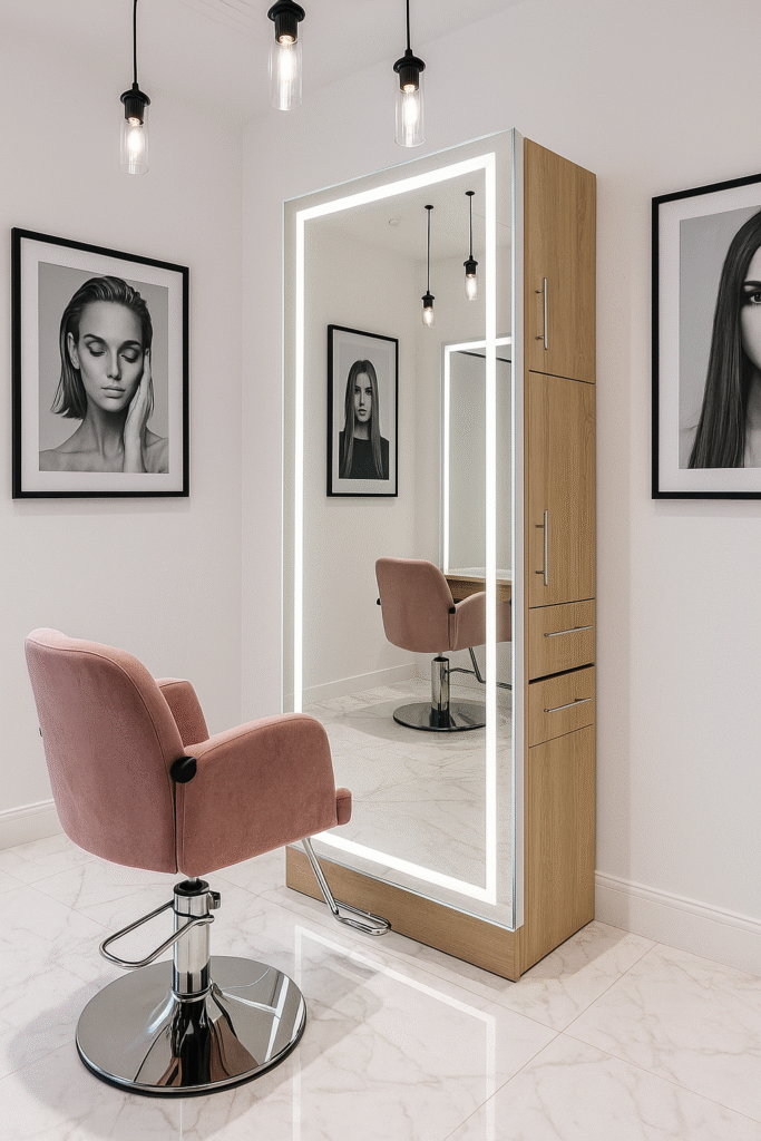 hair styling unit barbershops design 15