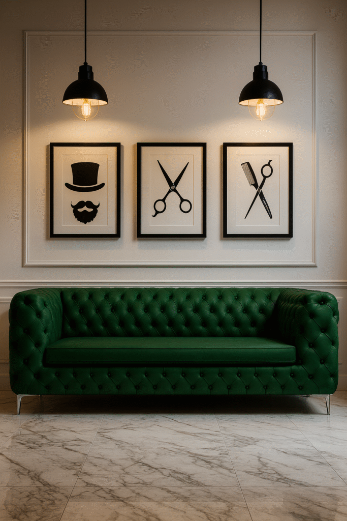 waiting bench barbershops design 08