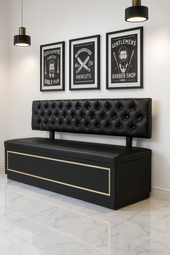 waiting bench barbershops design 24