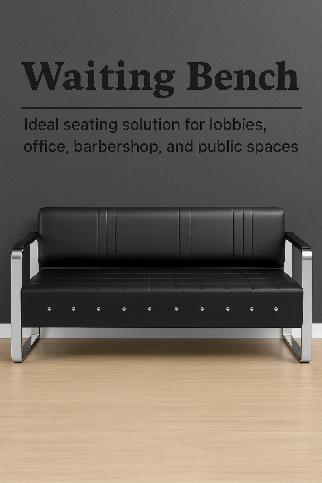 Luxury waiting bench for barbershop – Barbershops Design