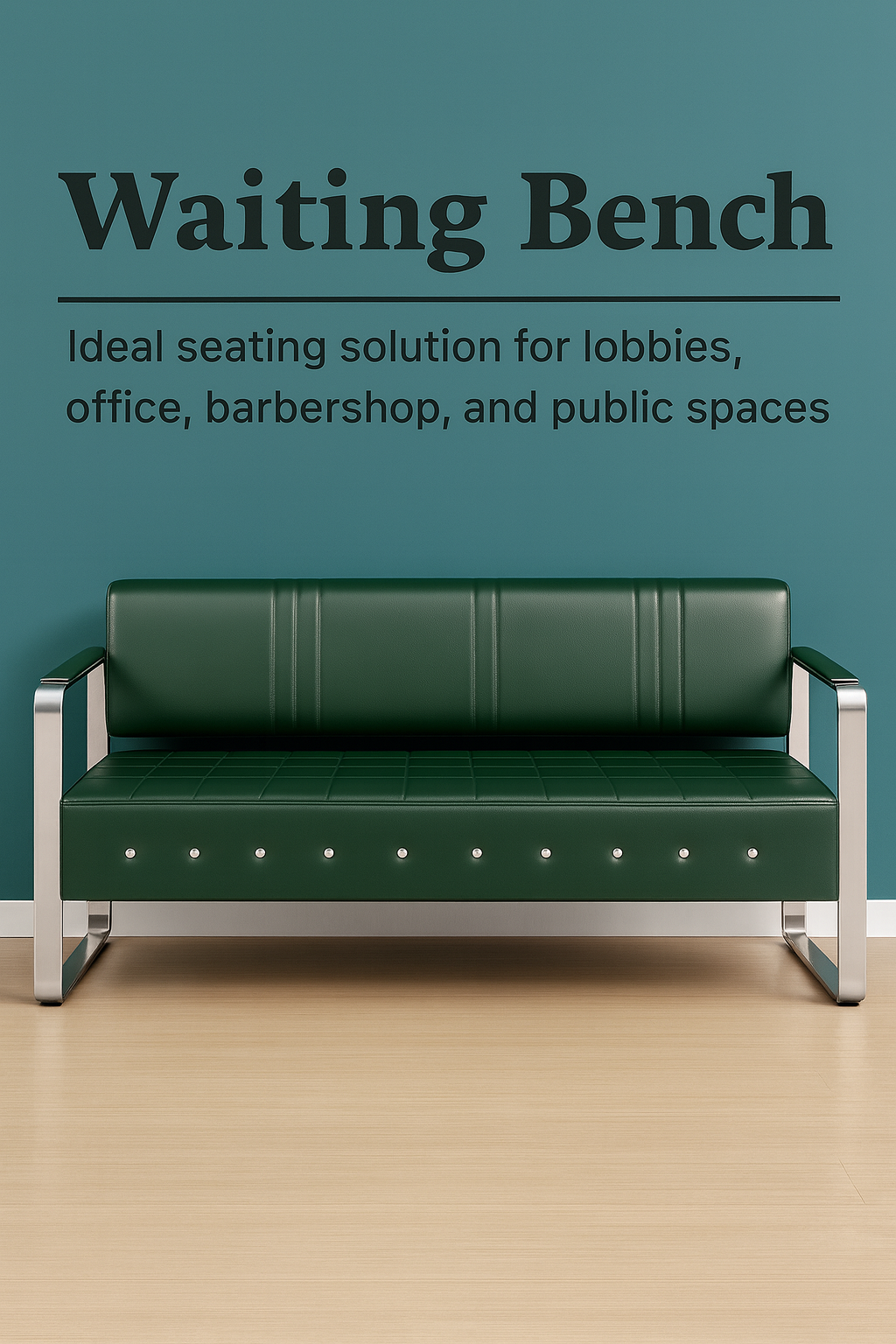 Luxury waiting bench for barbershop – Barbershops Design