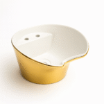 WASING CHAIR BSD 614 white and gold barber washing sink bsd