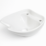 WASING CHAIR BSD 614 white barber washing sink