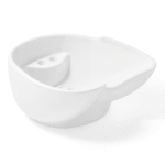 WASING CHAIR BSD 614 white barber washing sink bsd barber shops design