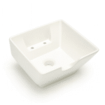 WASING CHAIR BSD 614 white barber washing sink bsd barbershops design